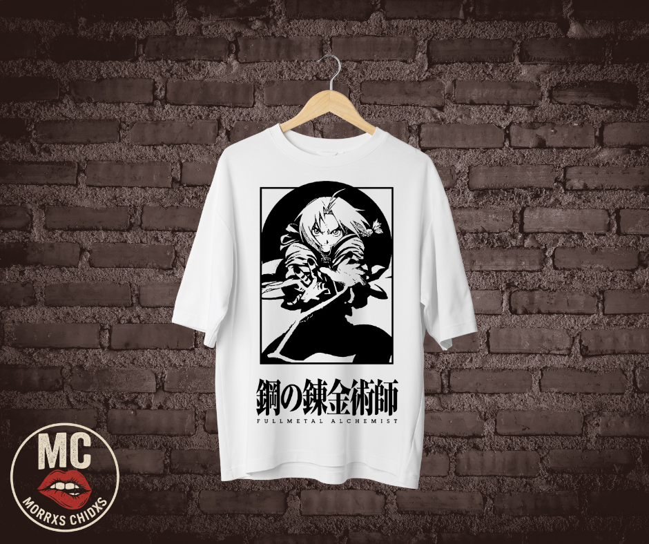 Edward Elric — Black & White